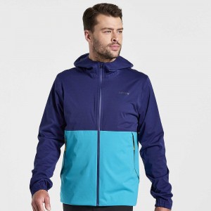 Saucony Boulder Drizzle Jacket Sodalite Colombia | 9546-QRGWX