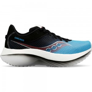 Saucony Chicago Kinvara Pro Azules Negras Colombia | 1079-ZYDFI