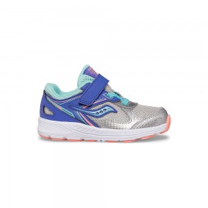 Saucony Cohesion 14 A/C Jr. Sneaker Plateadas Colombia | 5083-PZRNO