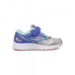 Saucony Cohesion 14 A/C Sneaker Plateadas Colombia | 3081-FIYJL