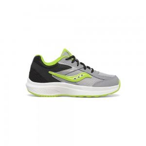 Saucony Cohesion Kdz Sneaker Negras Gris Verde Colombia | 9867-HDNOG