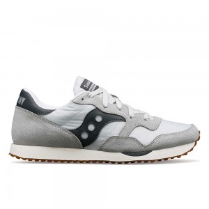 Saucony Dxn Trainer Gris Gris Oscuro Colombia | 0356-JFVYH