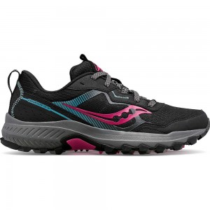 Saucony Excursion Tr16 Anchos Negras Fucsia Colombia | 4963-BXTMJ