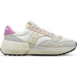 Saucony Jazz Nxt Blancas Gris Rosas Colombia | 9068-BVCAI