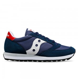 Saucony Jazz Original Azul Marino Blancas Colombia | 2036-TLOVJ