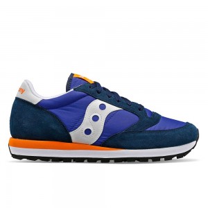 Saucony Jazz Original Azul Marino Blancas Colombia | 3528-LRCEO