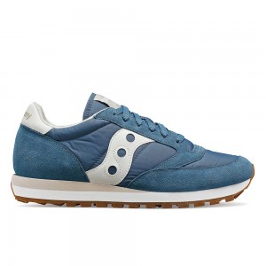 Saucony Jazz Original Azules Blancas Colombia | 6752-WMPVF