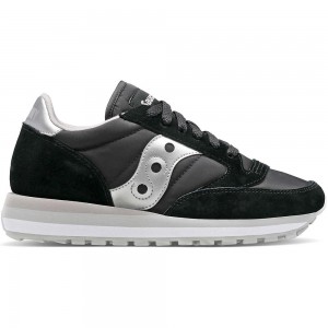 Saucony Jazz Triple Negras Plateadas Colombia | 0145-PAJNY