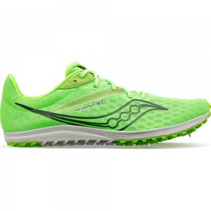 Saucony Kilkenny Xc9 Spike Slime Colombia | 6410-ZQXEB