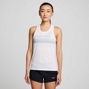 Saucony New York Stopwatch Singlet New York 2023 Colombia | 9237-YPWBH