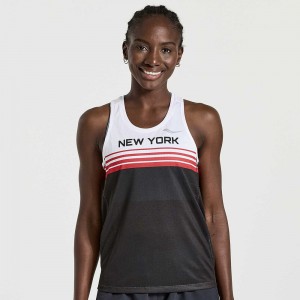 Saucony Nyc Stopwatch Singlet New York 2022 Colombia | 3481-BPEOI