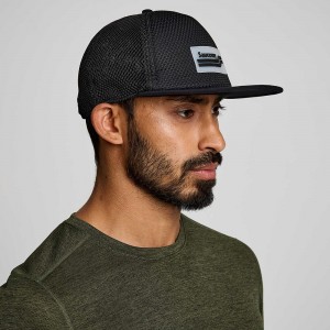 Saucony Outpace Mesh Trucker Hat Negras Colombia | 6389-MSOKW