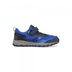 Saucony Peregrine Kdz A/C Sneaker Azules Negras Colombia | 1827-QASGW