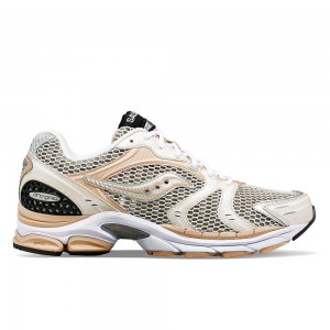 Saucony Progrid Triumph 4 Creme Colombia | 0528-YTNDL