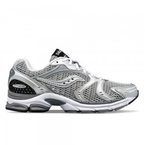 Saucony Progrid Triumph 4 Gris Plateadas Colombia | 6703-JIZQH