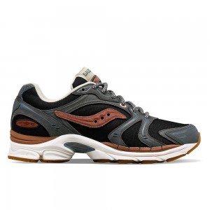 Saucony Progrid Triumph 4 Secure Gris Marrones Colombia | 7864-OEHSF