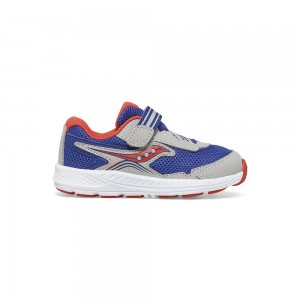 Saucony Ride 10 Jr. Sneaker Azul Marino Rojas Colombia | 6470-MSPQT