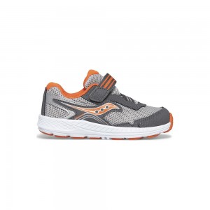 Saucony Ride 10 Jr. Sneaker Gris Naranjas Colombia | 4682-TLIMO