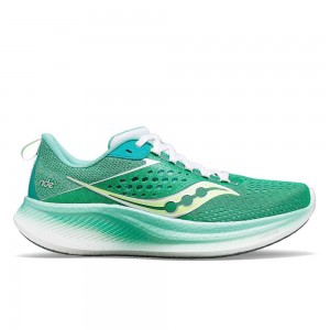 Saucony Ride 17 Verde Menta Blancas Colombia | 9104-BJAUI