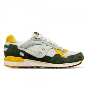 Saucony Shadow 5000 Premium Gris Claro Verde Colombia | 5618-SJGVA