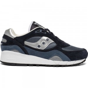 Saucony Shadow 6000 Azul Marino Plateadas Colombia | 0428-ZEPFG