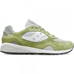 Saucony Shadow 6000 Premium Verde Oliva Blancas Colombia | 9601-HRXBE