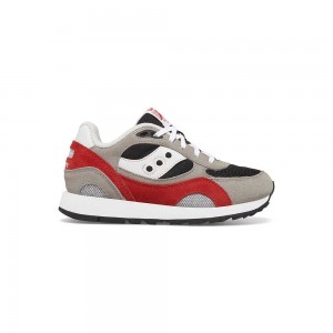 Saucony Shadow 6000 Sneaker Gris Negras Rojas Colombia | 6192-YZMXH