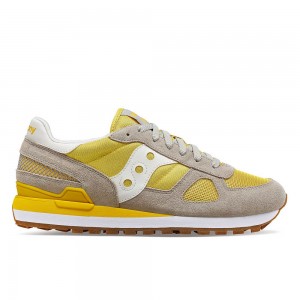 Saucony Shadow Original Amarillo Gris Colombia | 1697-MSFEV