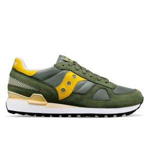 Saucony Shadow Original Verde Amarillo Colombia | 1273-RFEDS