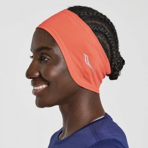 Saucony Solstice Headband ViZiRed Colombia | 4075-UJMSG