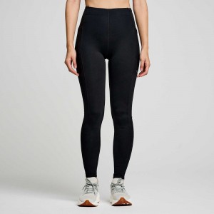 Saucony Solstice Tight Negras Colombia | 2498-EIMPK