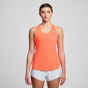 Saucony Stopwatch Singlet ViZiRed Colombia | 6105-SDYJC