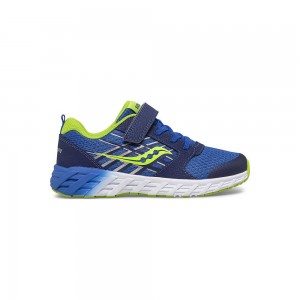 Saucony Wind 2.0 A/C Sneaker Azules Verde Colombia | 6541-GDXRP