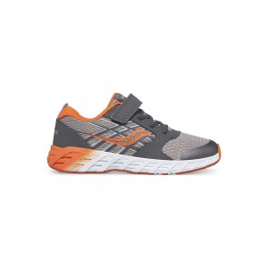 Saucony Wind 2.0 A/C Sneaker Gris Naranjas Colombia | 6540-NLFWP