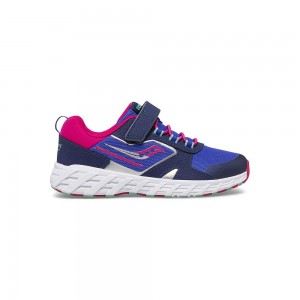 Saucony Wind Shield 2.0 A/C Sneaker Azules Rosas Colombia | 5146-TSINX