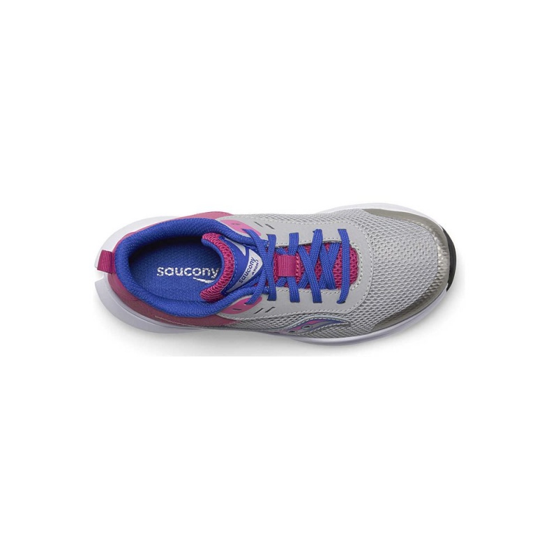 Saucony Axon 3 Sneaker Gris Fucsia Colombia | 2610-JCHLE