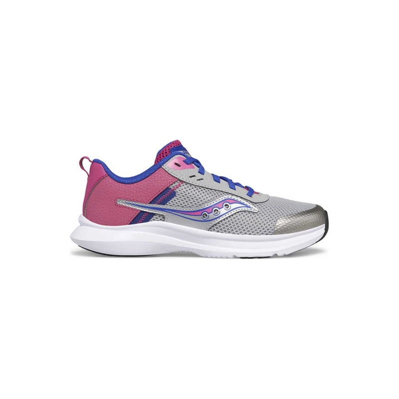 Saucony Axon 3 Sneaker Gris Fucsia Colombia | 2610-JCHLE