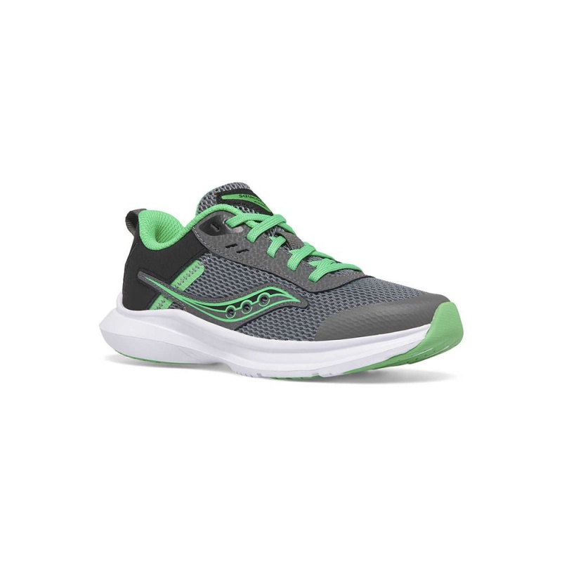 Saucony Axon 3 Sneaker Gris Verde Colombia | 0156-EBUNS