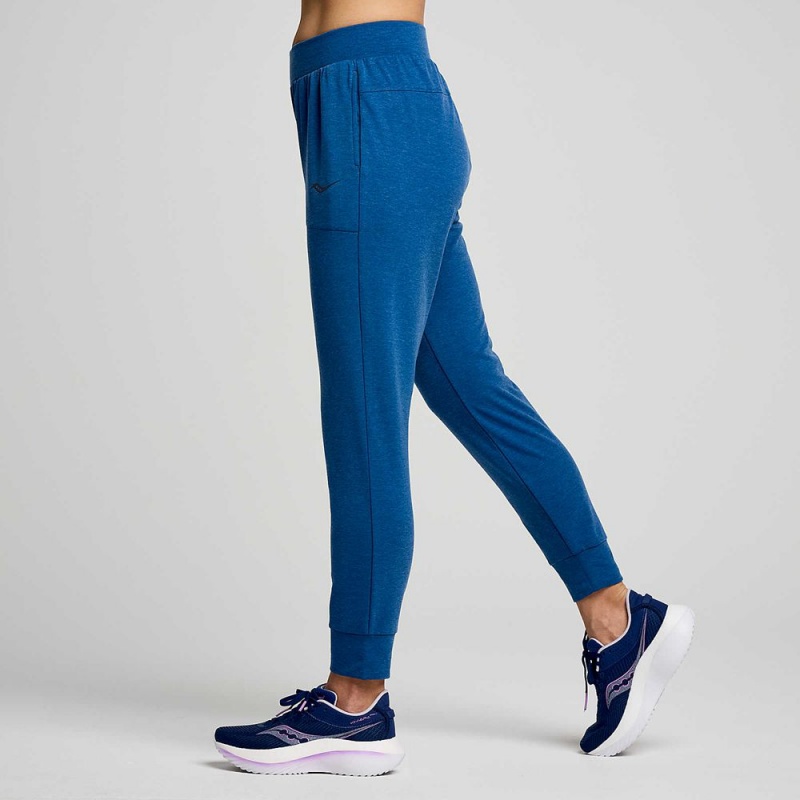 Saucony Boston Pant Indigo Colombia | 0489-LCZWT