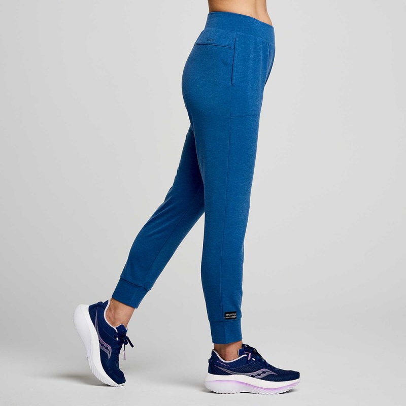 Saucony Boston Pant Indigo Colombia | 0489-LCZWT