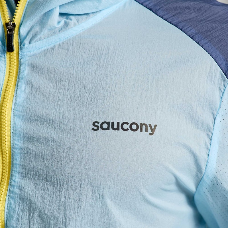 Saucony Elevate Packaway Jacket Vapor Colombia | 3169-CNJKH