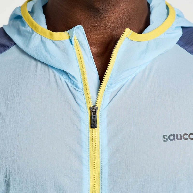 Saucony Elevate Packaway Jacket Vapor Colombia | 3169-CNJKH