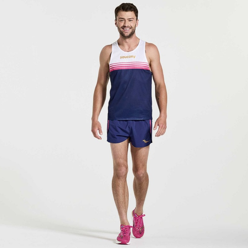 Saucony Elite Singlet Sodalite Colombia | 0217-ROFXQ