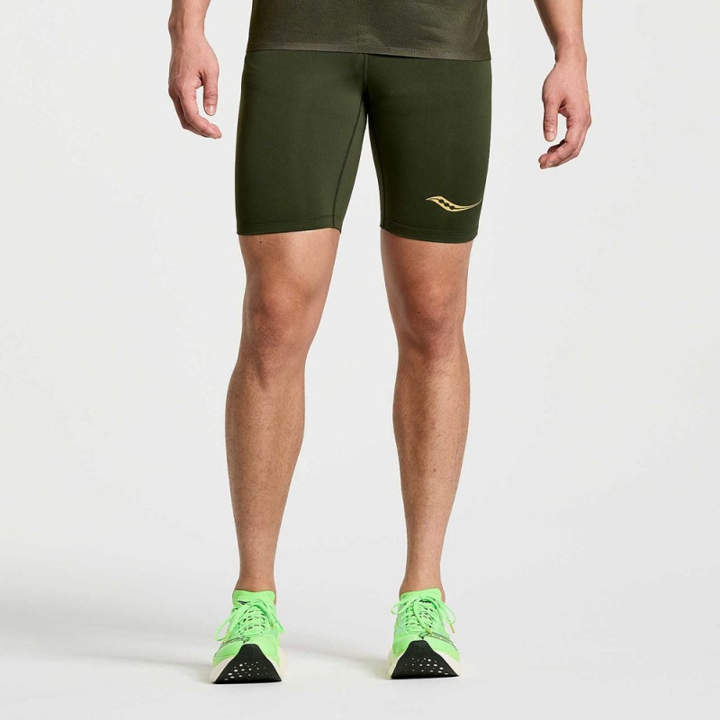 Saucony Elite Tight Corta Umbra Colombia | 4165-UVERO