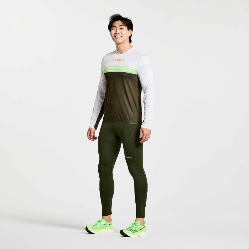 Saucony Elite Tight Umbra Colombia | 5374-RJWZG