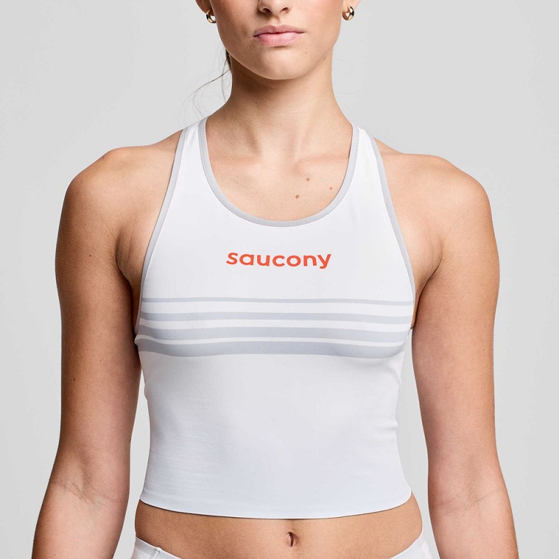 Saucony Endorphin Crop Top Cloud Colombia | 4169-ZWTNB