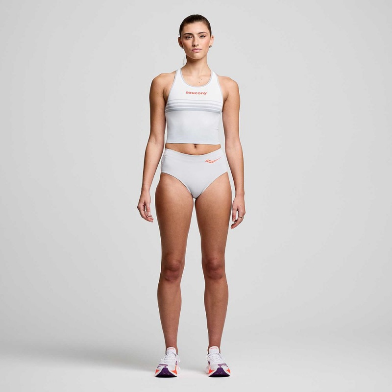 Saucony Endorphin Crop Top Cloud Colombia | 4169-ZWTNB