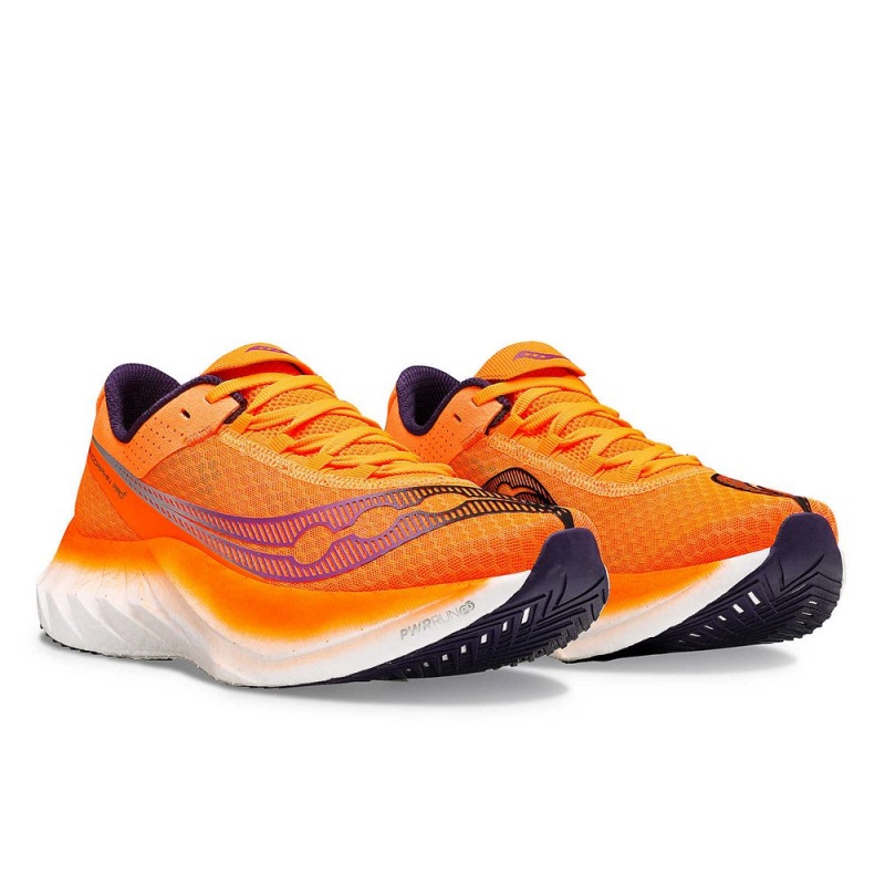 Saucony Endorphin Pro 4 ViZiOrange Colombia | 6795-WXPOT