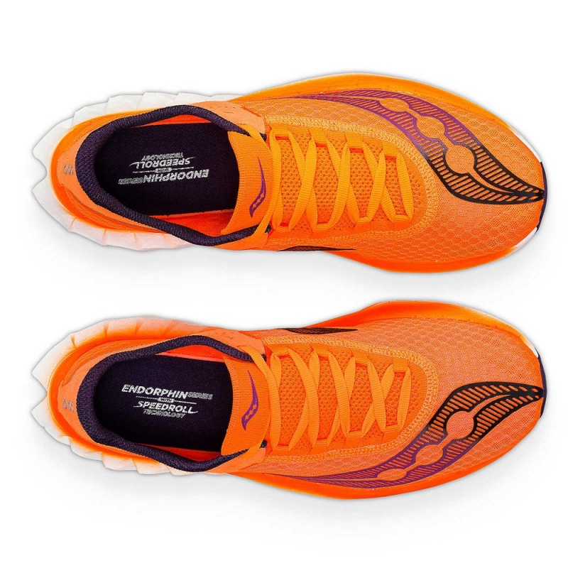 Saucony Endorphin Pro 4 ViZiOrange Colombia | 6795-WXPOT