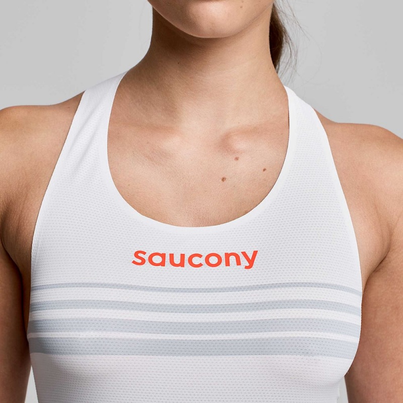 Saucony Endorphin Singlet Cloud Colombia | 8302-DOQVZ